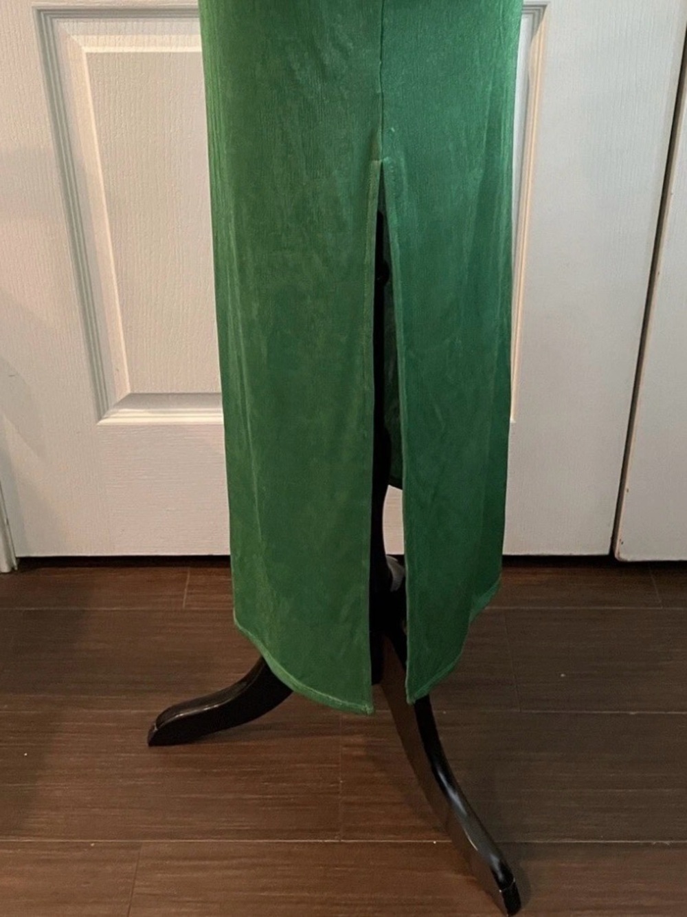 EUC Wild Fable Women's Green Sleeveless Lace-Up Elastic Back Dress // S - Picture 7 of 10